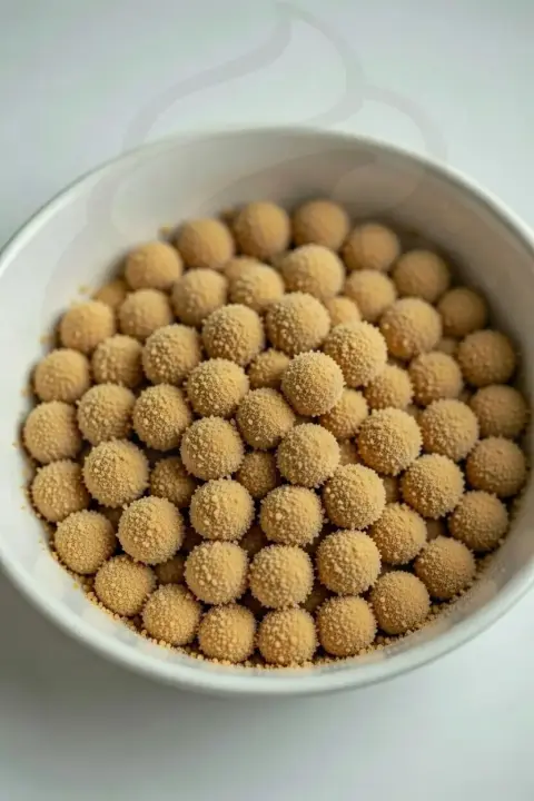 Grahamini minis in a bowl.